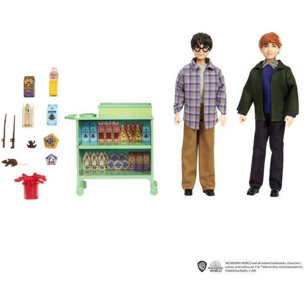 Harry en Ron boxset - Mattel - HND79 - Harry Potter modepop