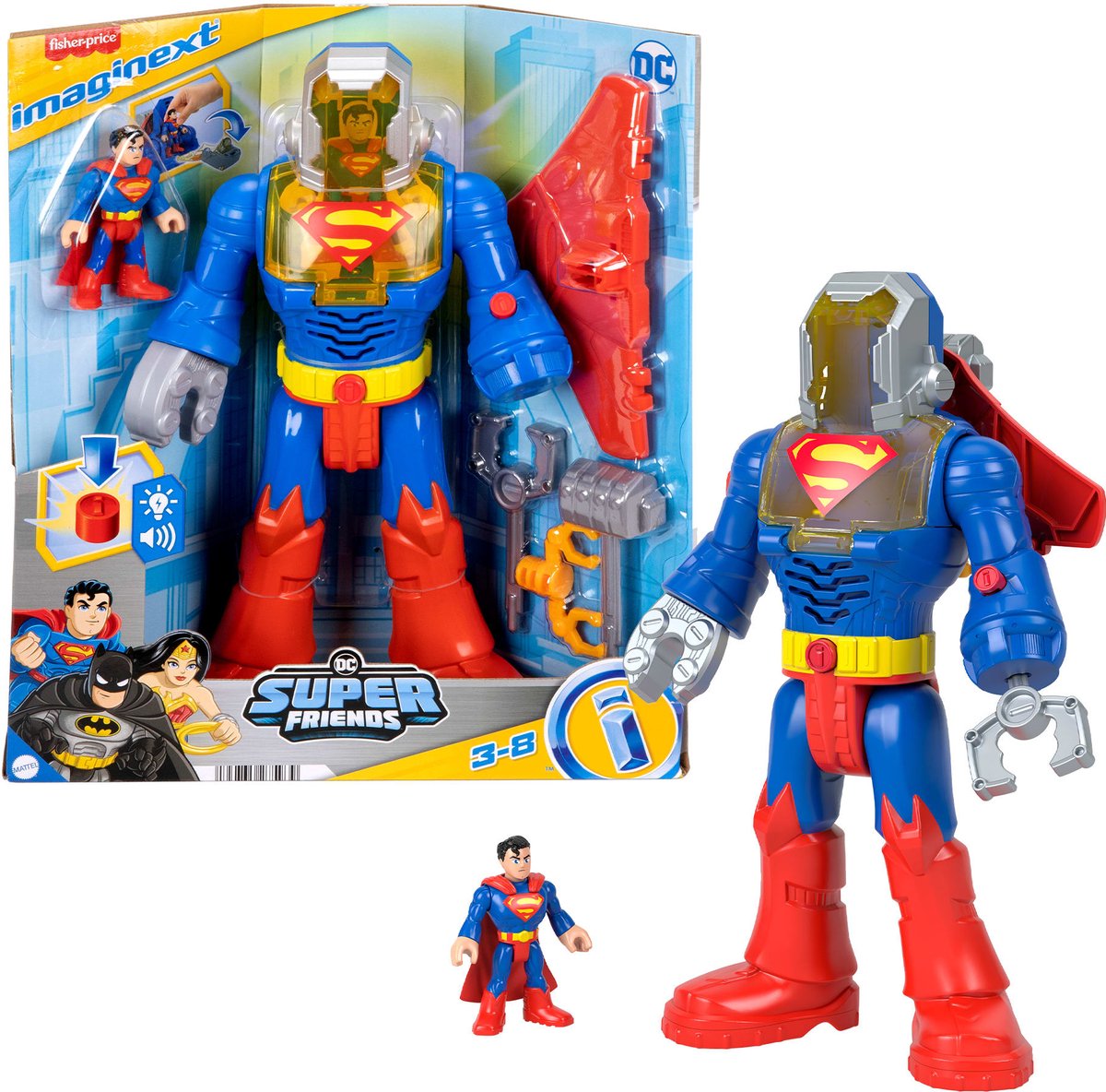 IMAGINEXT DC SUPER FRIENDS SUPERMAN INSIDER.