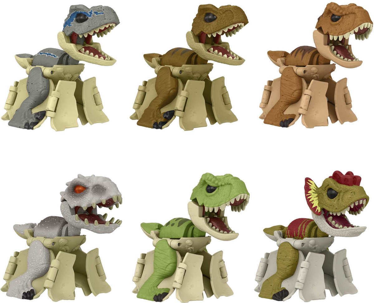 JURASSIC WORLD FIERCE CHANGERS HIDDEN HATCHERS Assortiment