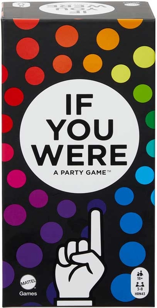 Mattel gezelschapsspel IF YOU WERE - partyspel voor kinderen en volwassenen.