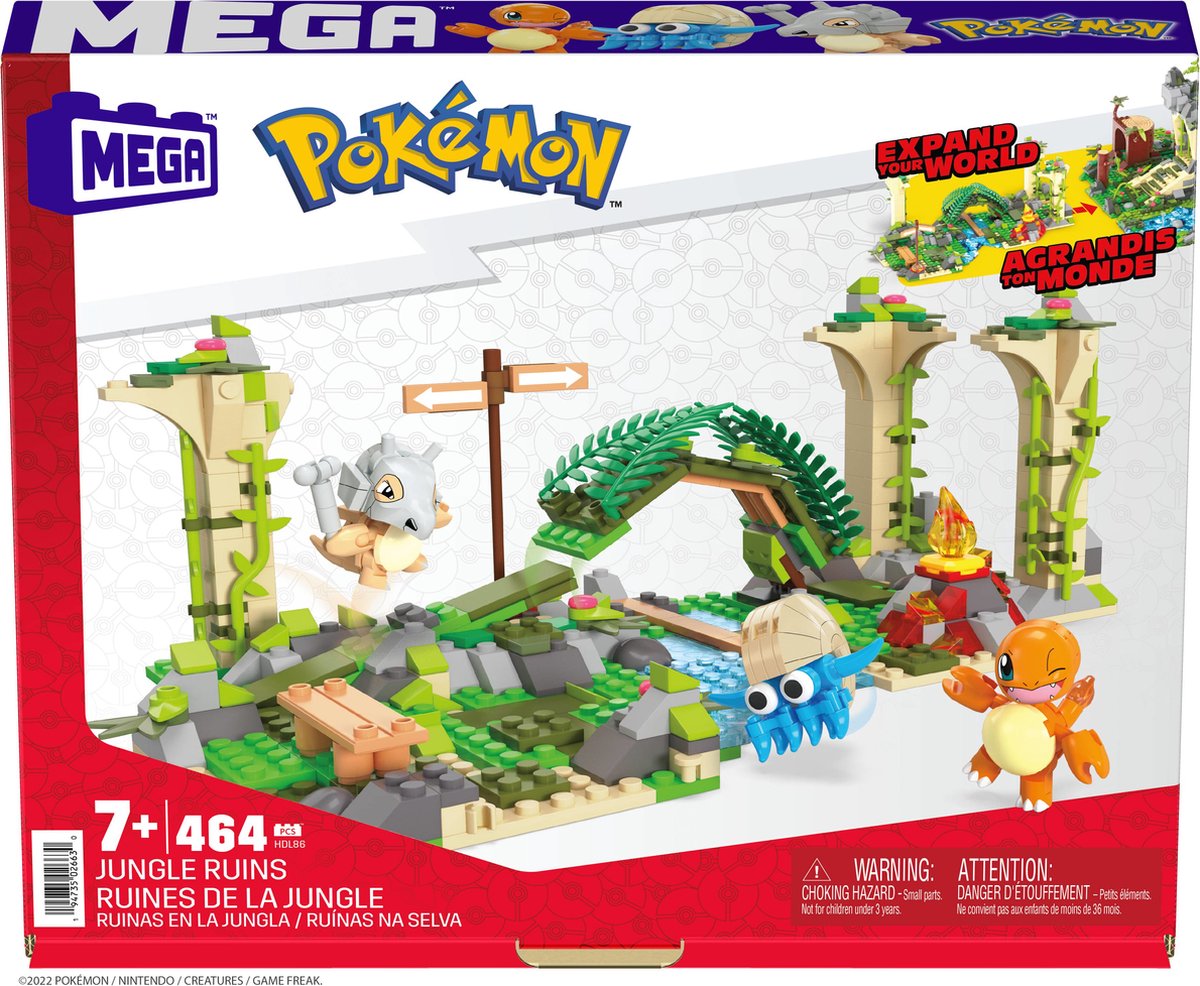 Mega Construx Pokémon Forgotten Ruins - Constructiespeelgoed