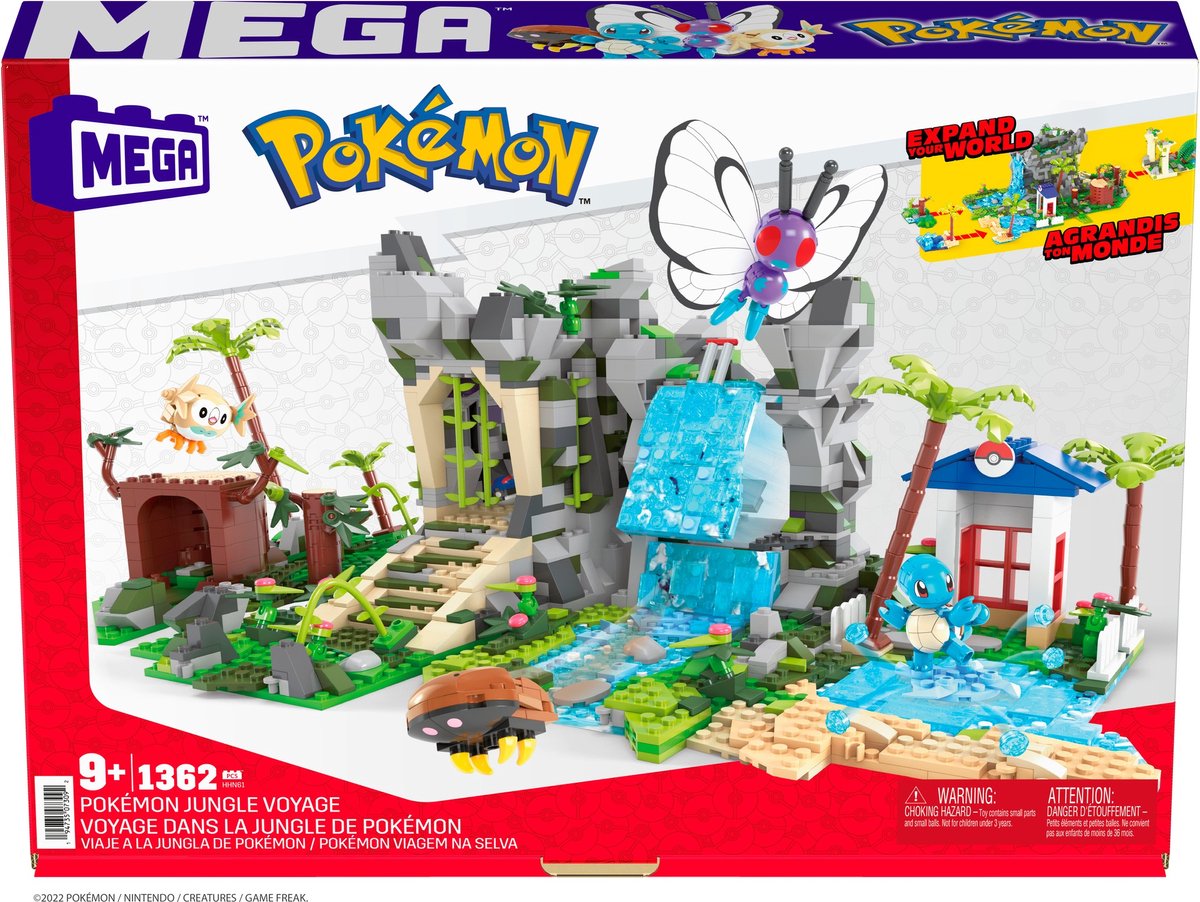 Mega Construx Pokémon Ultieme Jungle Expeditie - Constructiespeelgoed