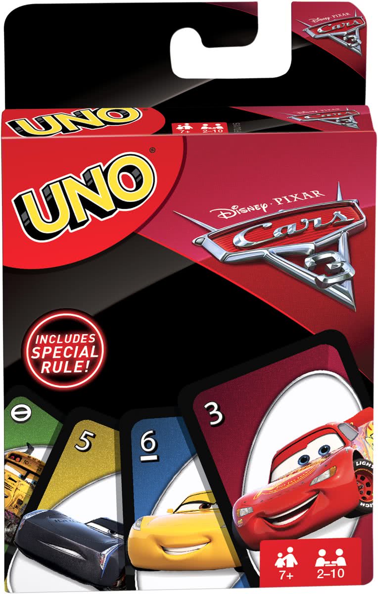 UNO Cars 3 - Kaartspel