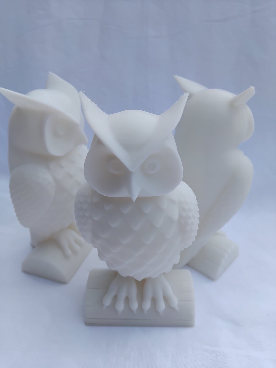 Harry Potter Uil – wit - Kunststof - Miniatuur – 12 cm Hoog – Vederlicht