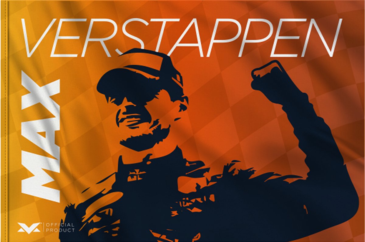 MV Vlag - 100 x 150 - Oranje 100 x 150 - Max Verstappen