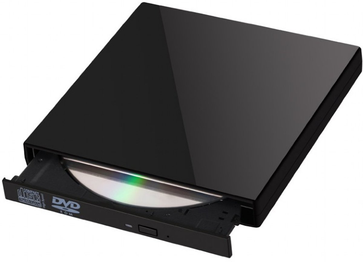Plug & Play Externe CD/DVD Combo Drive Speler - Reader - USB 2.0 CD-Rom ...