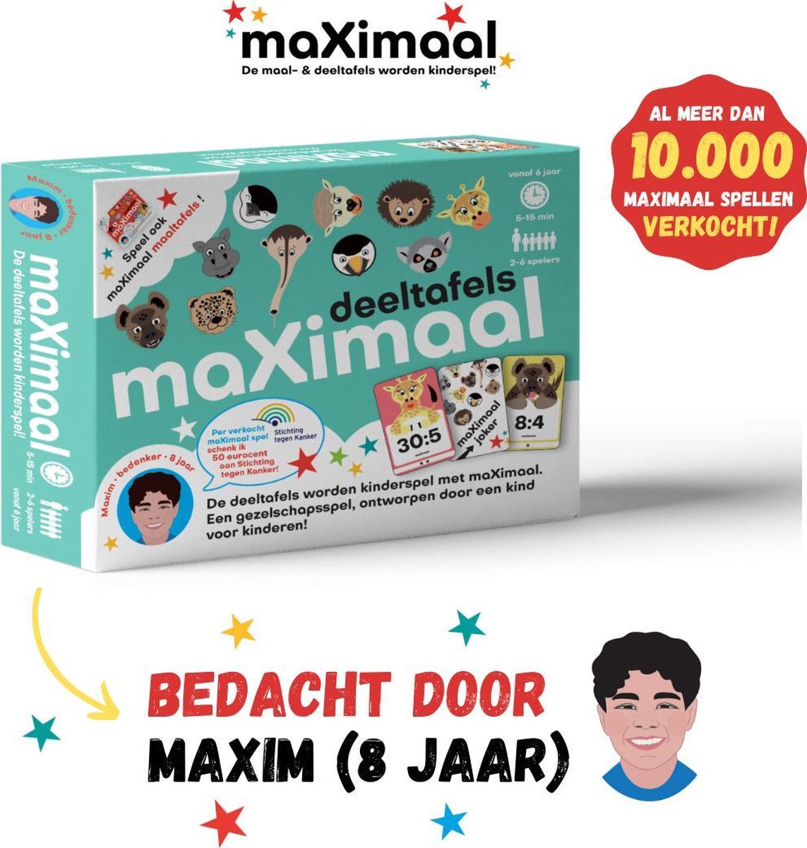 Maximaal Deeltafels Gezelschapsspel