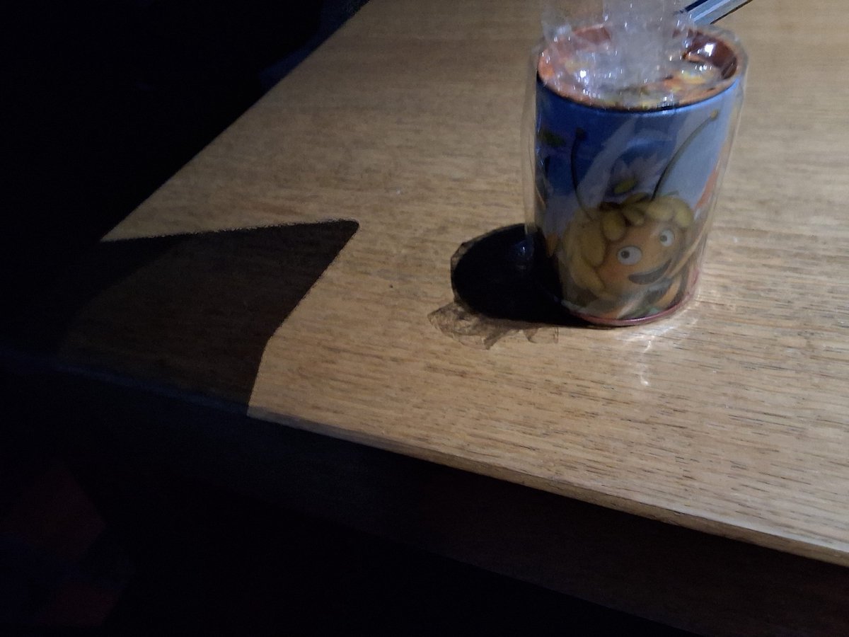 Maya de bije spaarpot in blik h 10 op 7.50 cm