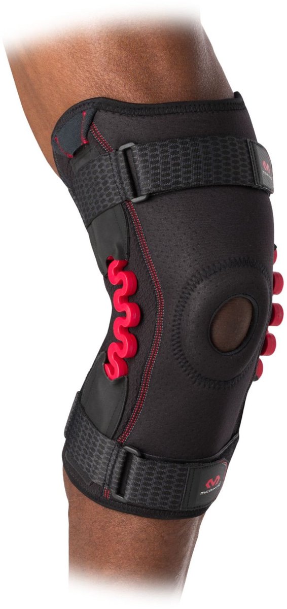 McDavid NRG Knee Over Wrap with Spring Hinge - - XLarge.