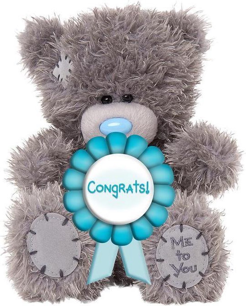 Me To You Pluche Congrats Rosette - 16 Cm