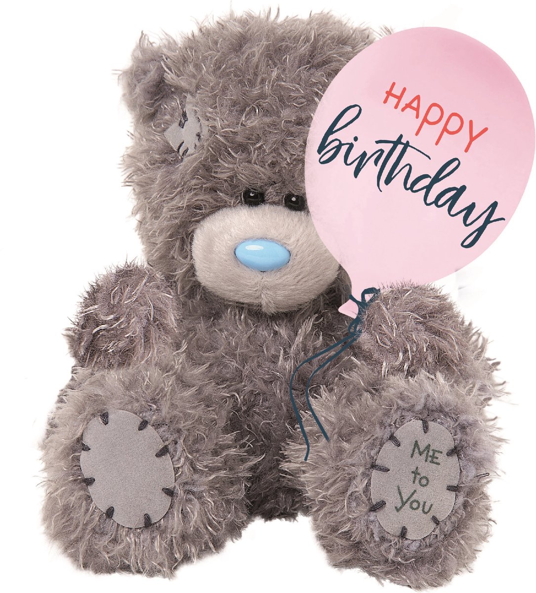 Me to You Knuffel Beer S4 11 cm Happy Birthday Balloon