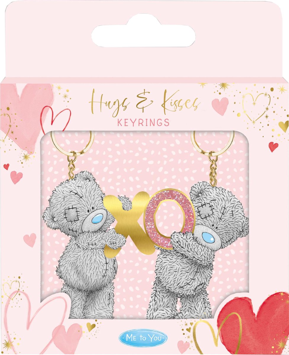 Sleutelhanger - Beer - XO - 2dlg. - Metaal