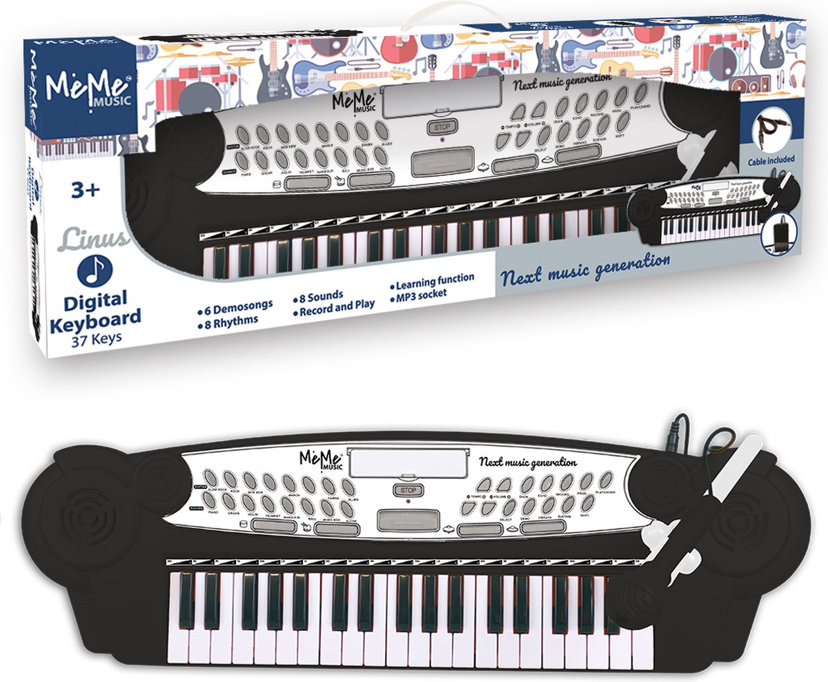 MeMe MeMe Digital Keyboard 37 Keys Linus