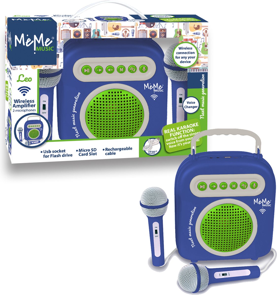 MeMe MeMe draadloze versterker Leo
