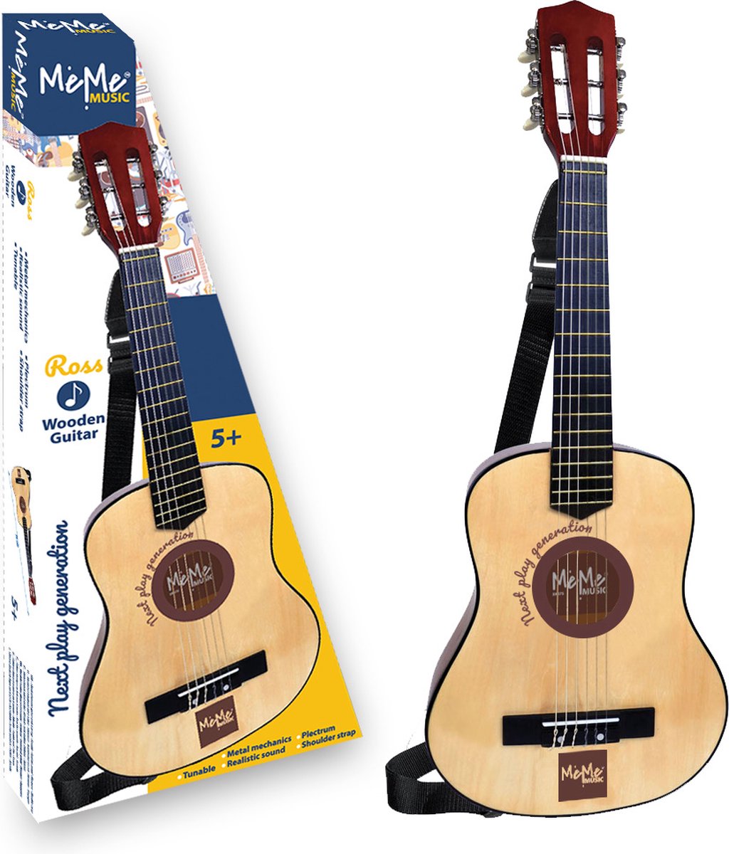 MeMeMe Houten Gitaar Ross