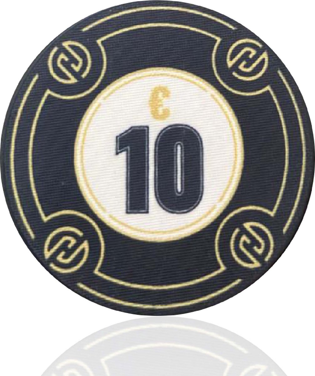 Hades Cashgame Deluxe Poker Chips €10,- (25 stuks)