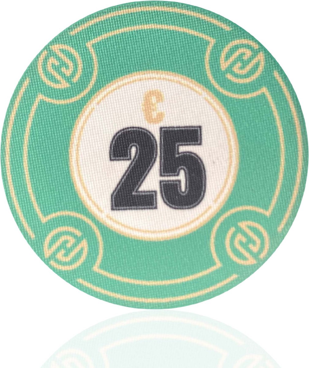 Hades Cashgame Deluxe Poker Chips €25,- (25 stuks)