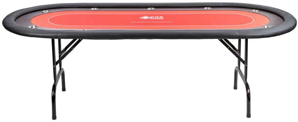 MEC ONK Pokertafel My Tournament XL Rood