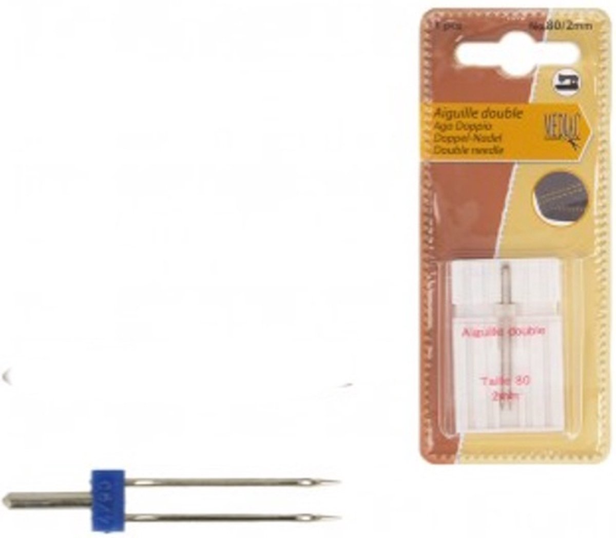 Mediac Dubbele Naaimachinenaald 90/4