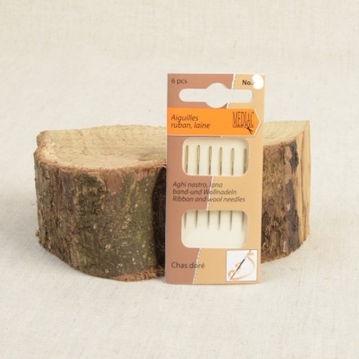 Mediac Lint en Wolnaalden met scherpe punt Maat 20 (6 stuks)