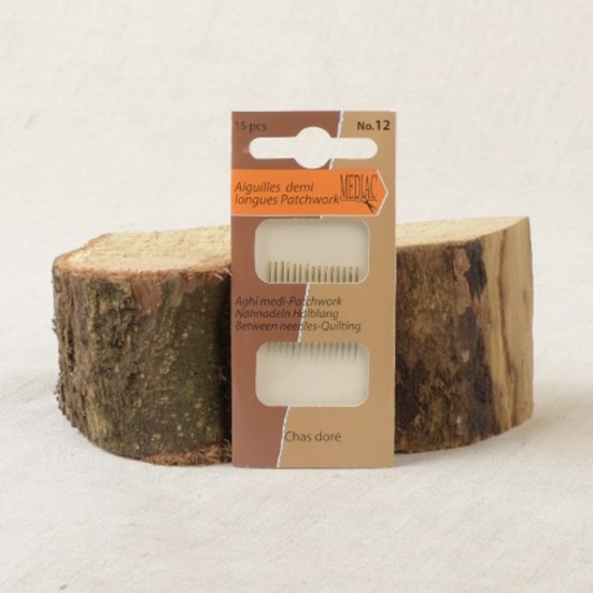 Mediac Patchworknaalden met scherpe punt Nr. 12 - 20 stuks