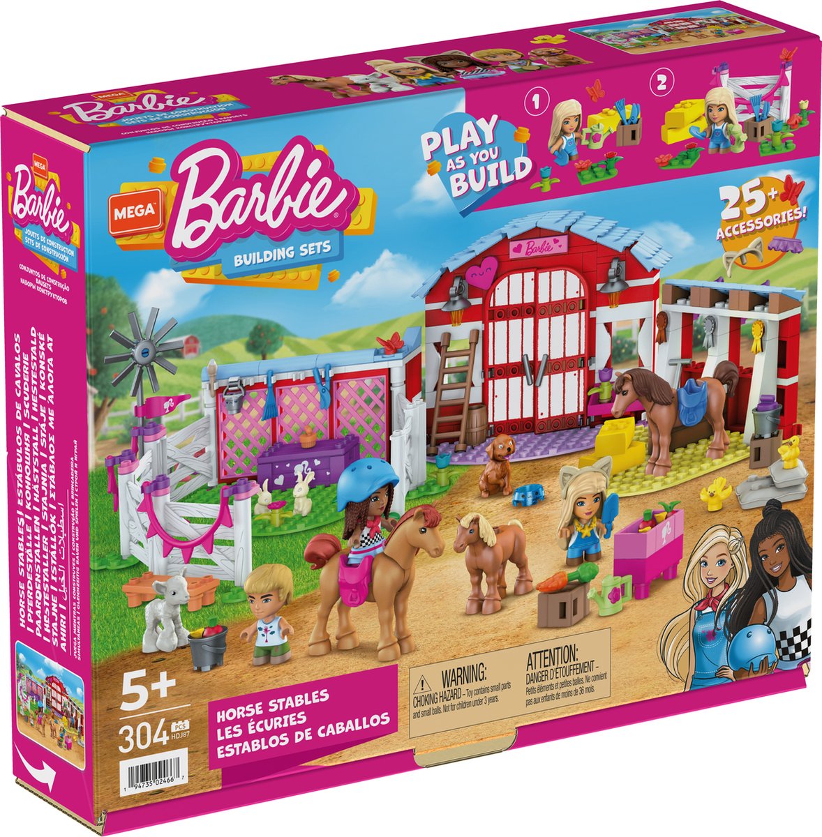 Mega Construx Barbie - Paardenstallen