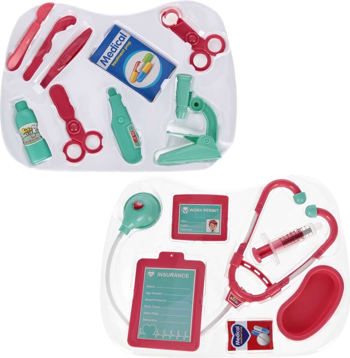 Kleine dokter, doktersset in een koffer voor kinderen, 3+ MEGA CREATIVE