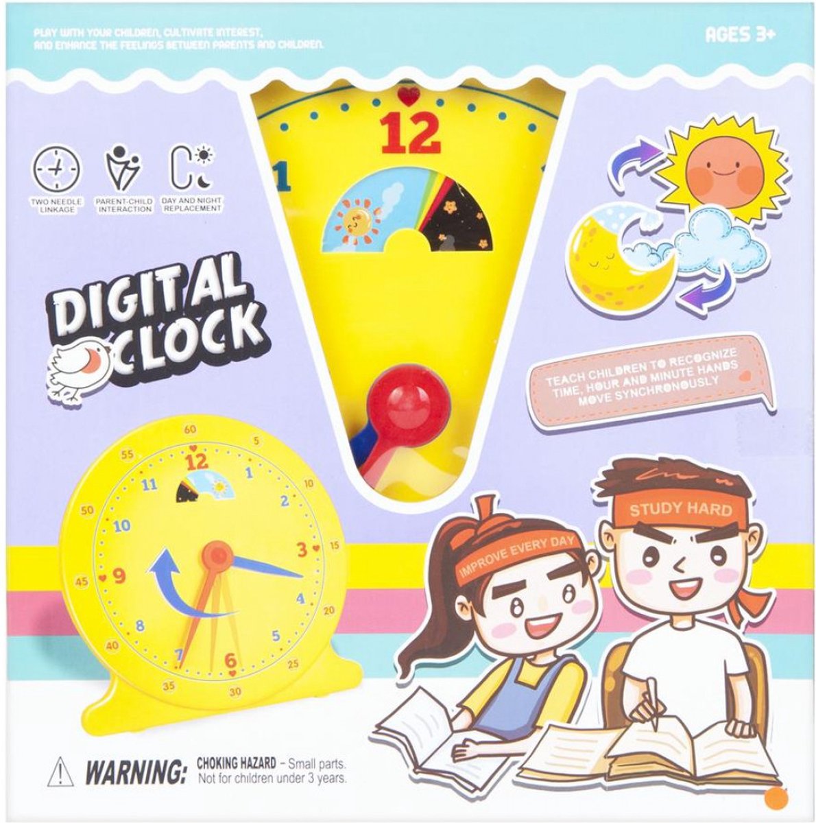 Mega Creative - Educatieve Klok - Leren Klok Kijken