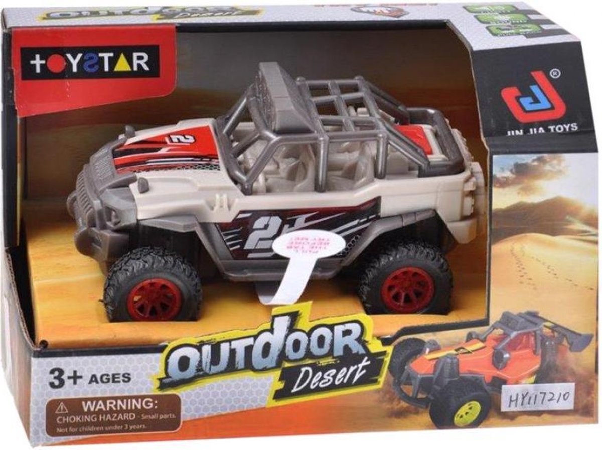 Mega Creative - Raceauto - Stoere Terreinwagen - met licht en geluid