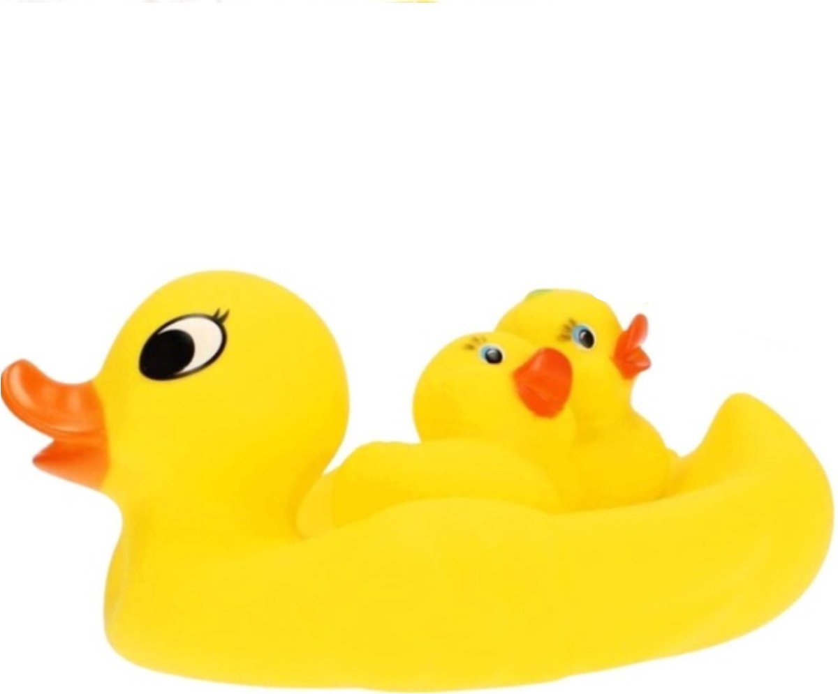 Mega Creative Badeend set Moeder & Kind Drijvende eendjes