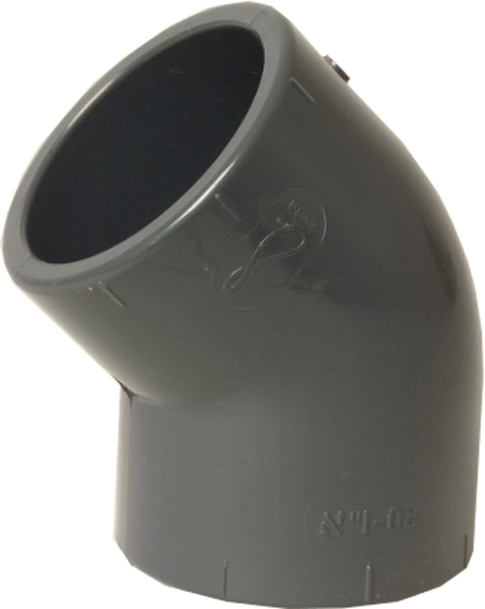 Knie 45 graden 50mm x 50mm