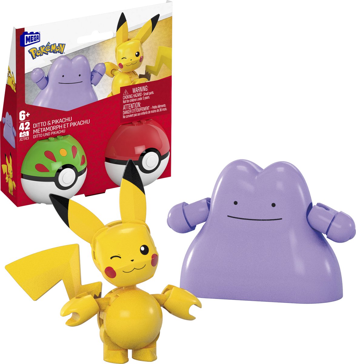 MEGA Pokémon Pikachu & Ditto