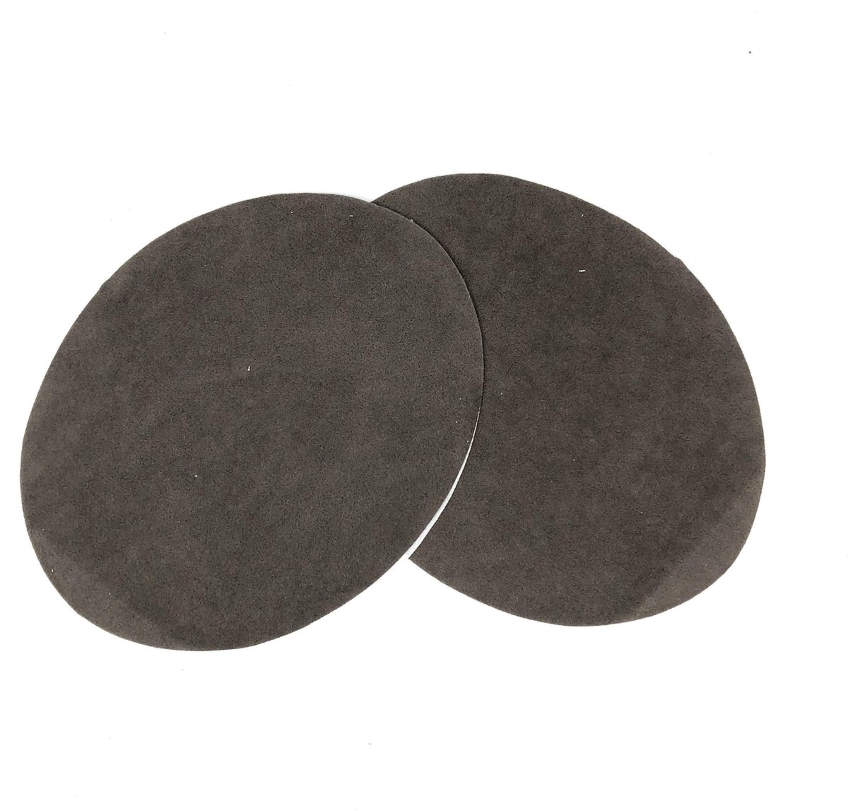   Elleboog Knie Strijk Patches Grijs Taupe 14 x 11 cm