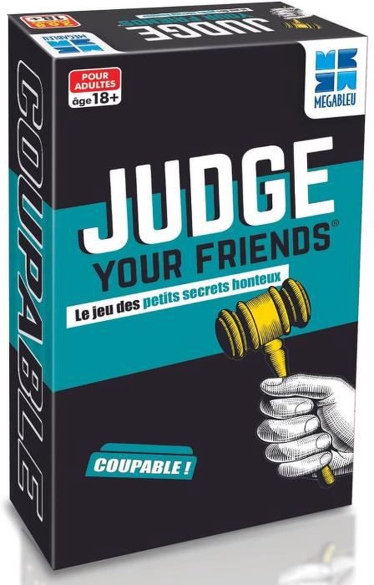 MEGABLEU Judge your friends Kaartspel Feest