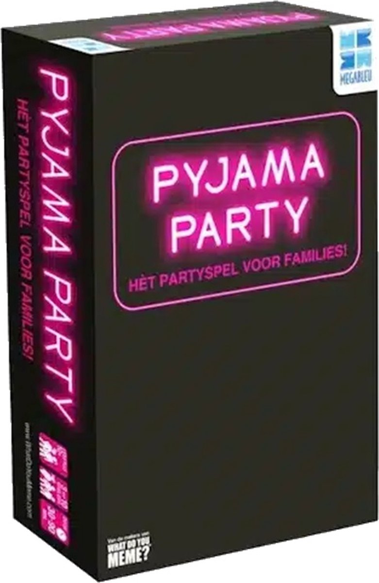 Megableu Pyjama Party spel - Voor het gehele gezin