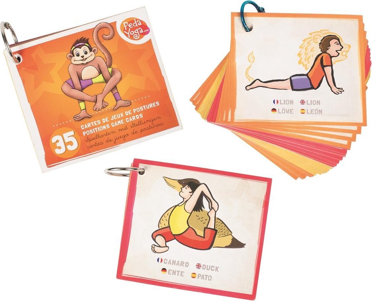 Megaform PedaYoga Mini Cards Poses and Emotions
