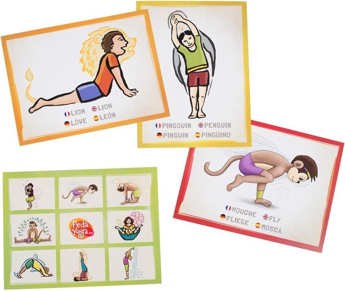 Megaform PedaYoga Pose Sheets