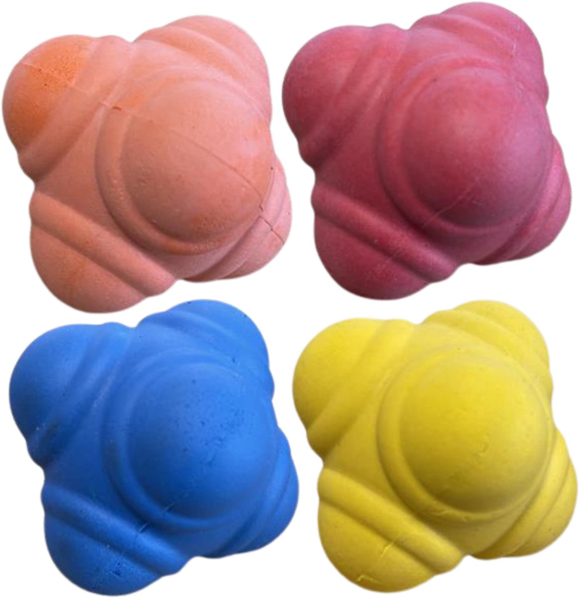 Reactiebal Set 4 Kleuren Ø6,4cm