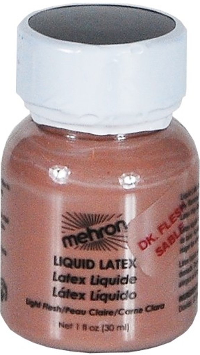 Liquid Latex Dark Flesh - 133 milliliter