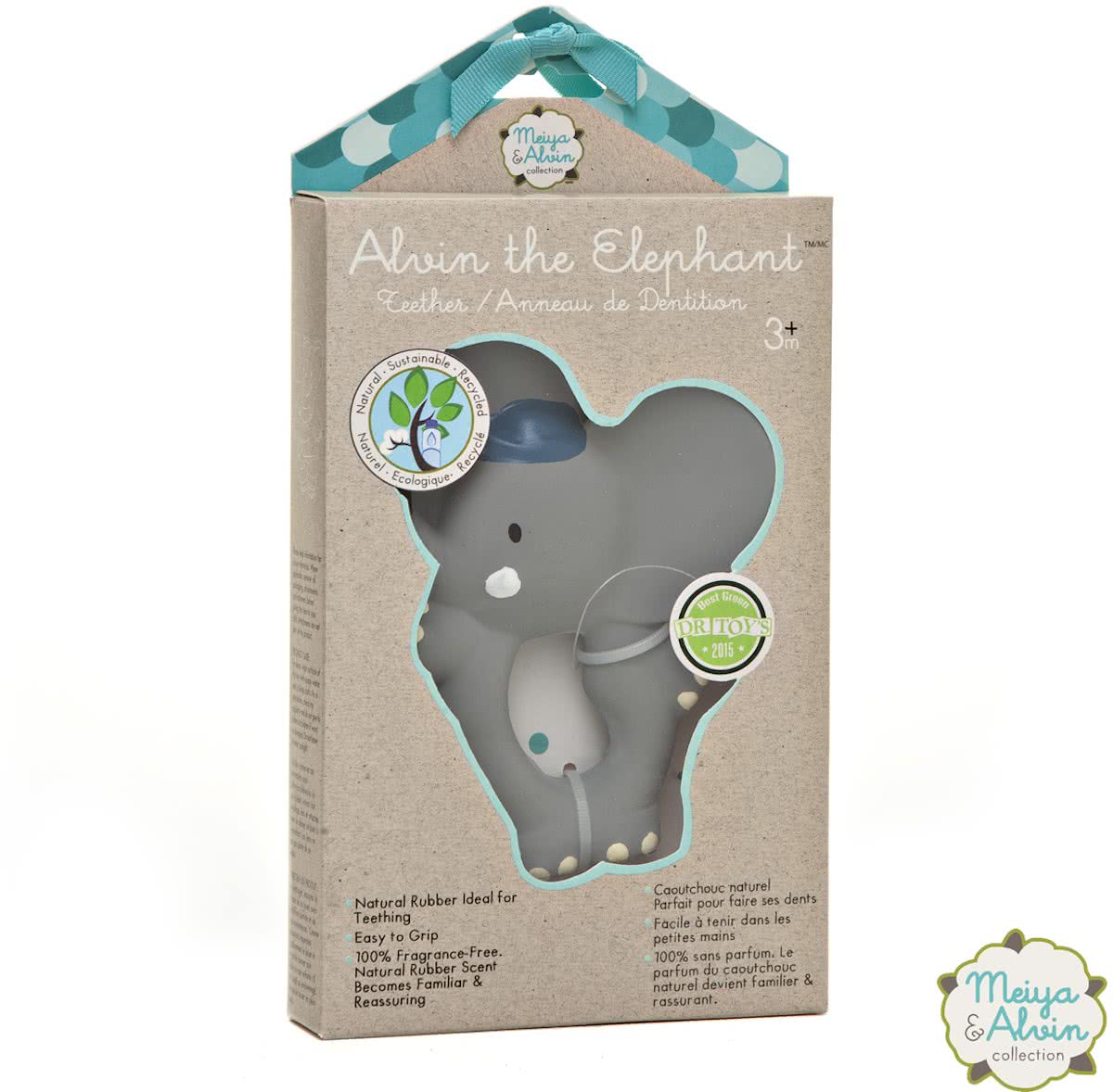 Meiya & Alvin - Alvin Teether bijtring olifant