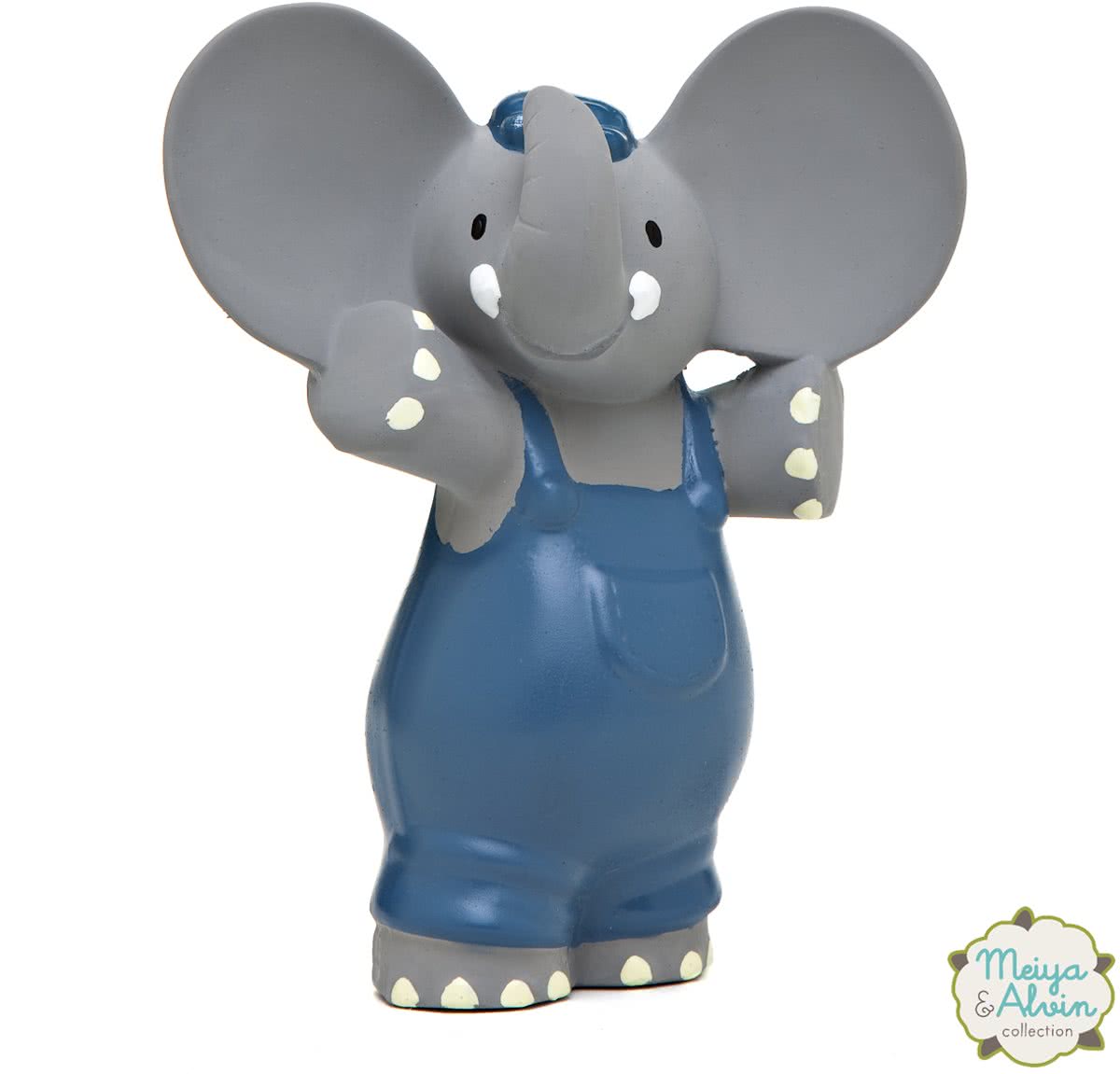 Meiya & Alvin - Alvin the Elephant olifant rubber (Swingtag)