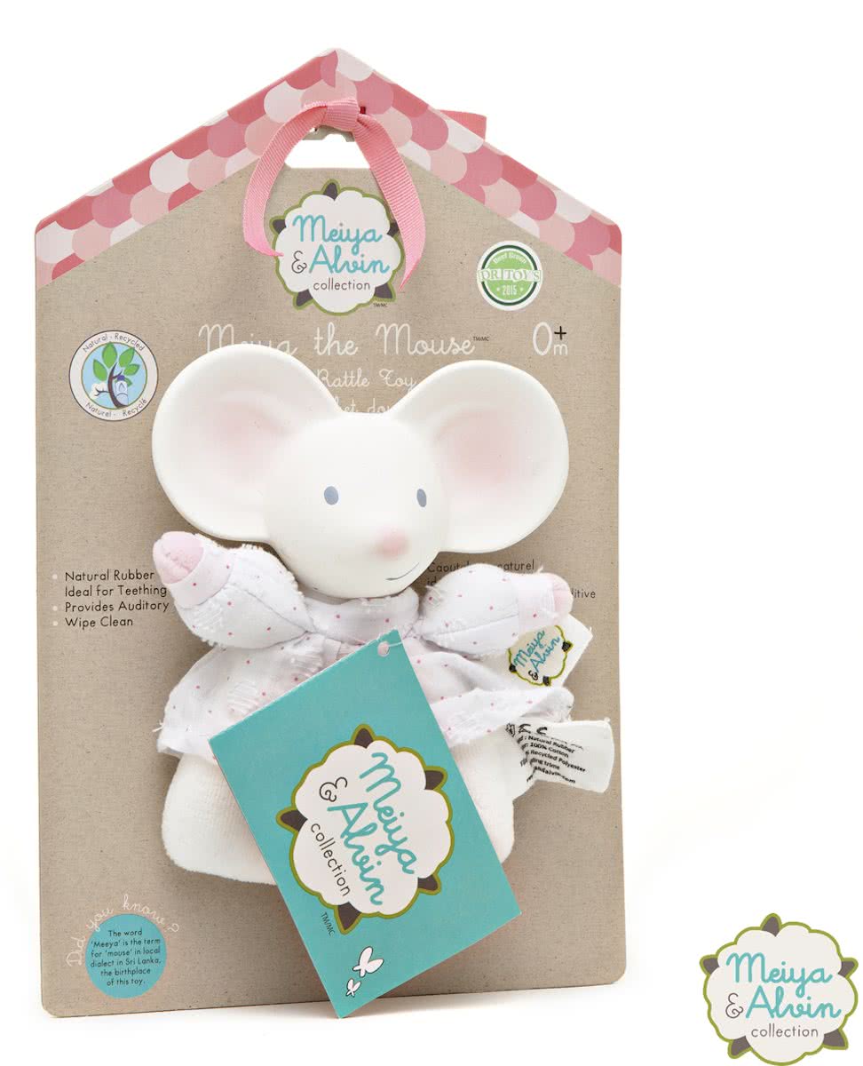 Meiya & Alvin - Meiya Rattle muis rammelaar