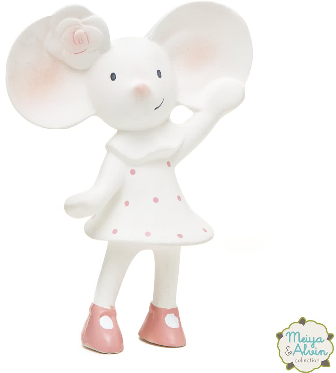 Meiya & Alvin - Meiya the Mouse muis rubber (Swingtag)