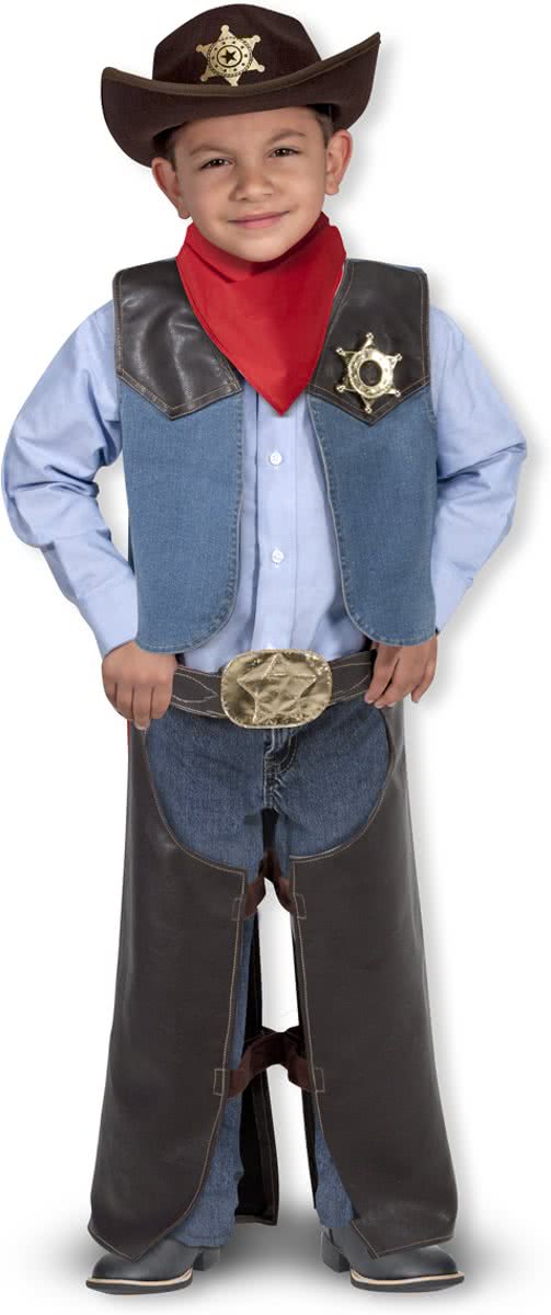 Melissa & Doug - Cowboy - verkleedkleding - 3-6 jaar