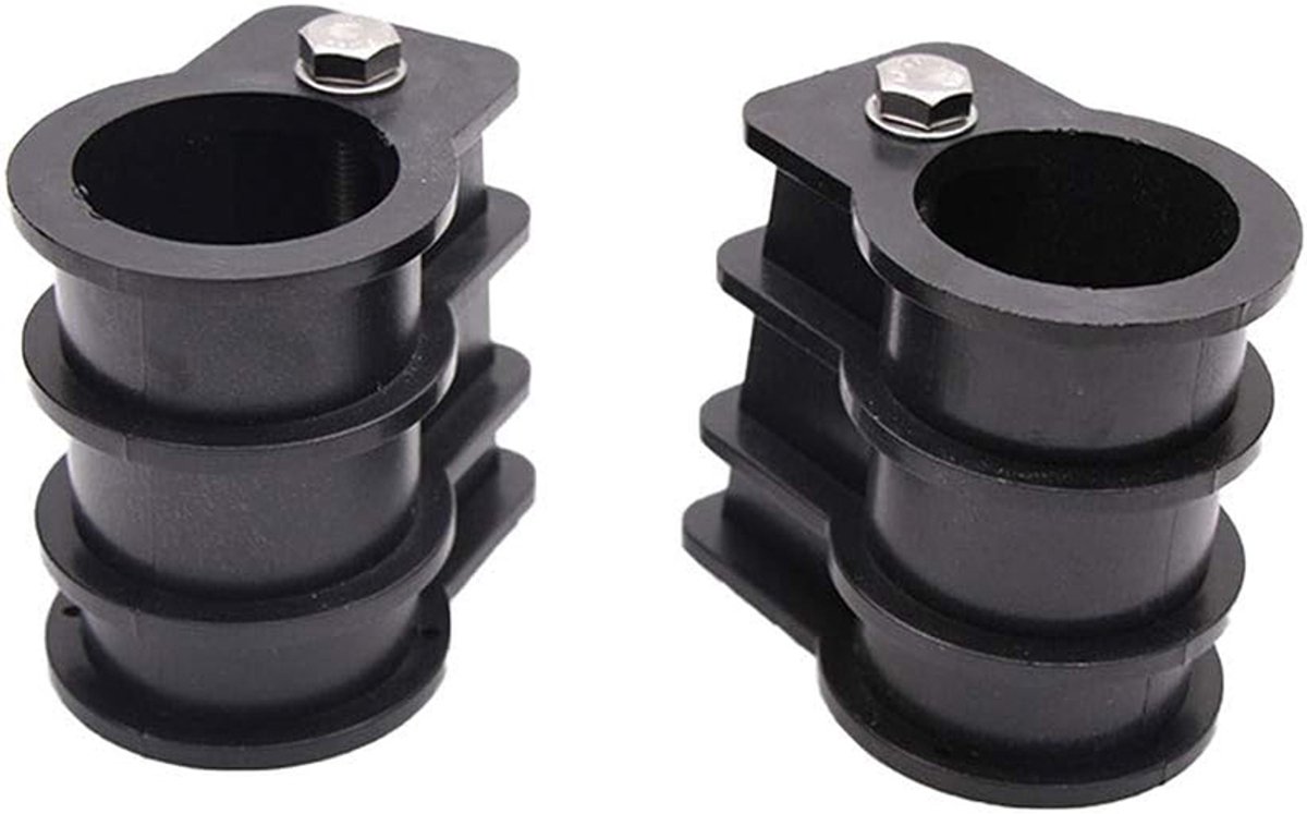 Vervangende set voor zwembadladder met bout en rubberen ladder met zwembadanker en ronde zwembadrozet