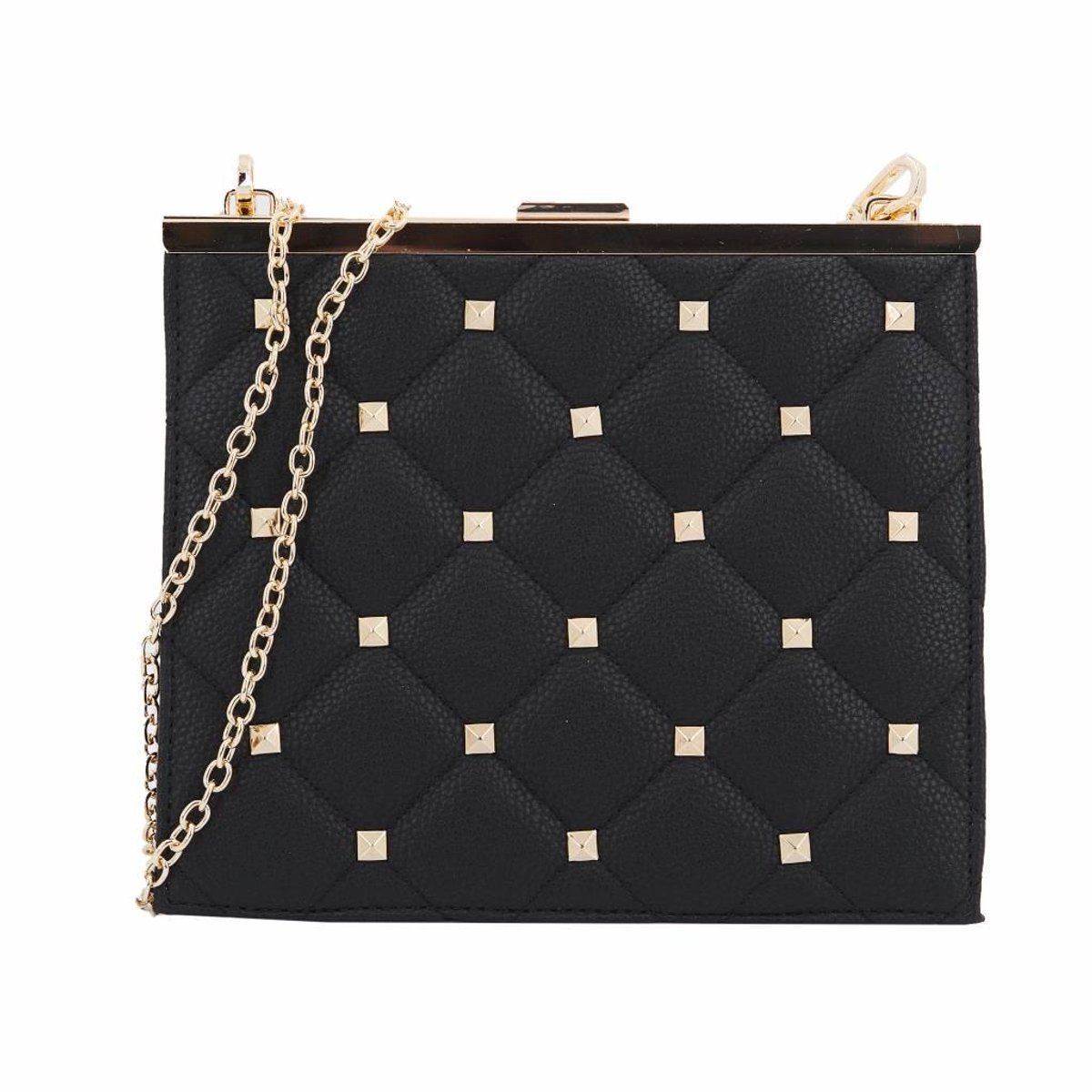 MENBUR 85206M BOLSO ACOLCHADO DETALLE TACH Zwart N/A EU