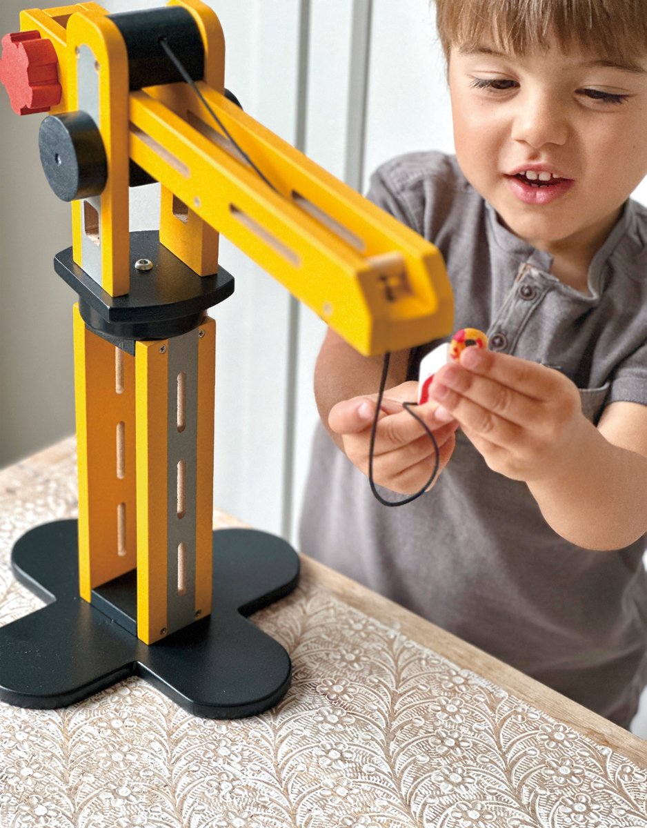 MENTARI Kraan Met 2 Werfvoertuigen