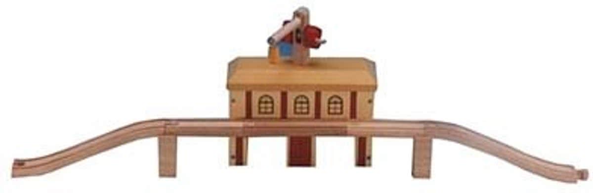 Mentari Pakhuis met kraan