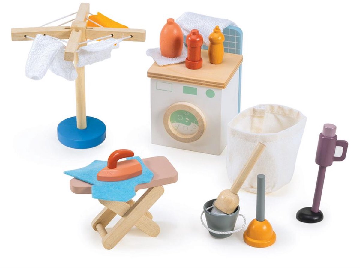 Mentari wasserij speelgoed set - educatief rollenspel voor kinderen.