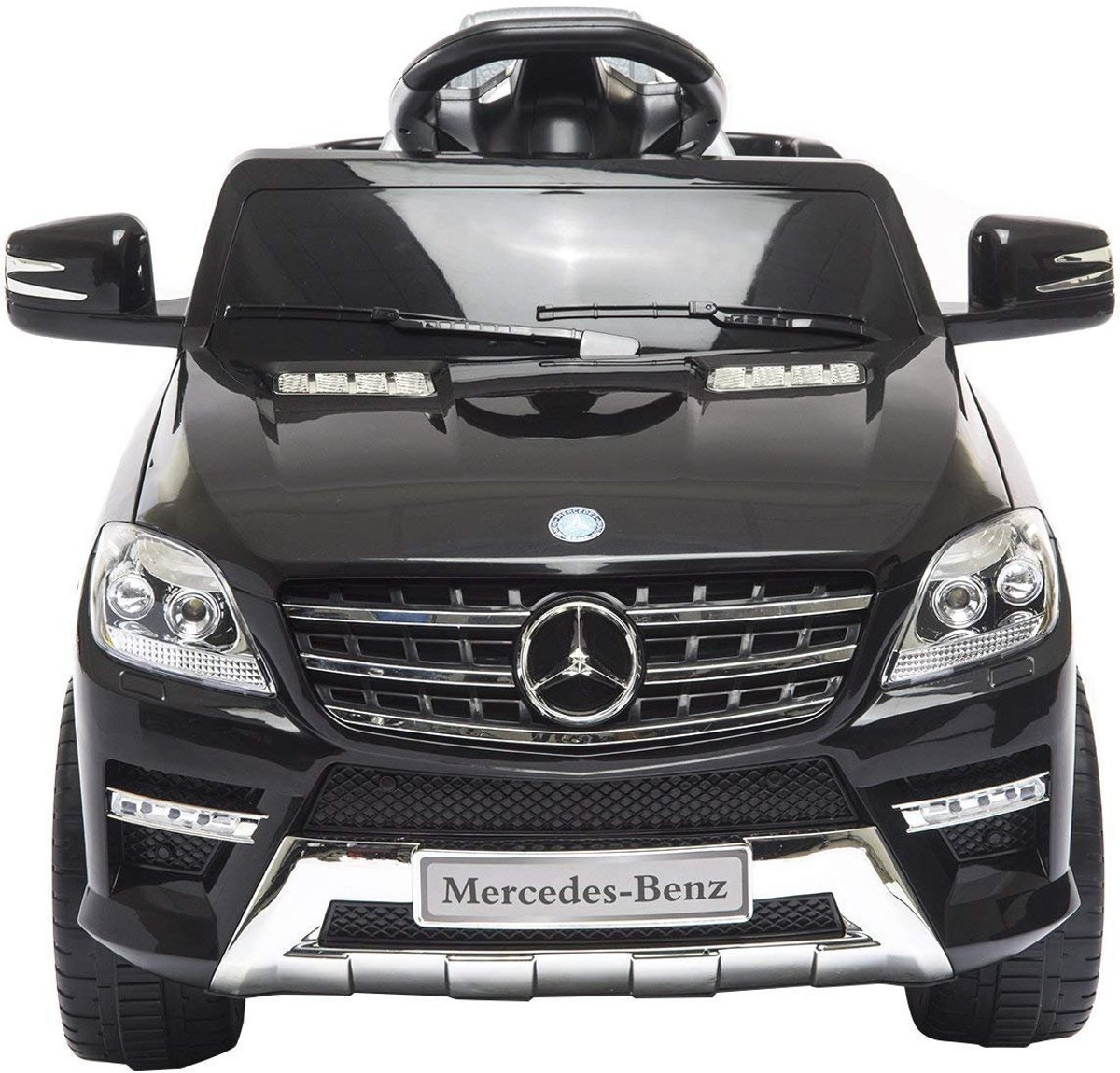 Elektrische Kinderauto Mercedes-Benz ML350 Zwart 6V Met Afstandsbediening